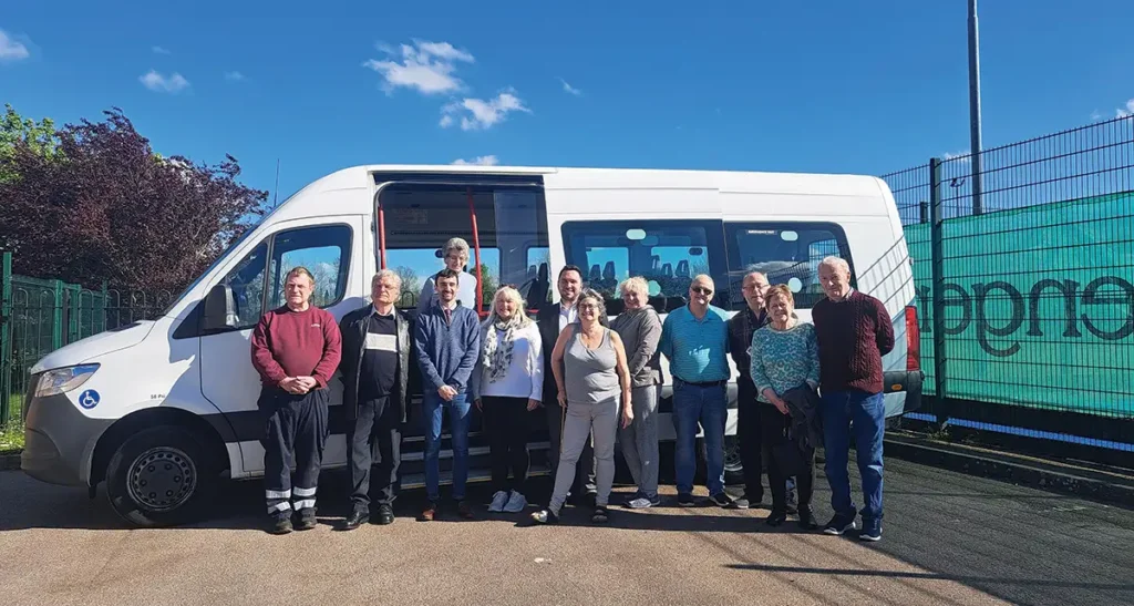 Swanley Minibus with Austin Blackburn - Go Coach | Ryan Hayman (CEO) – Swanley Town Council and Councillors – Swanley Town Council